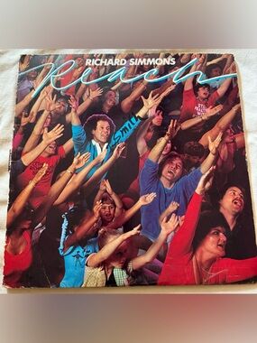 Vintage 80s Workout Vinyl w/ Booklet Retro Fitness Record